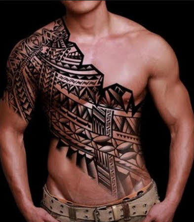 TatuajeTribalPecho16