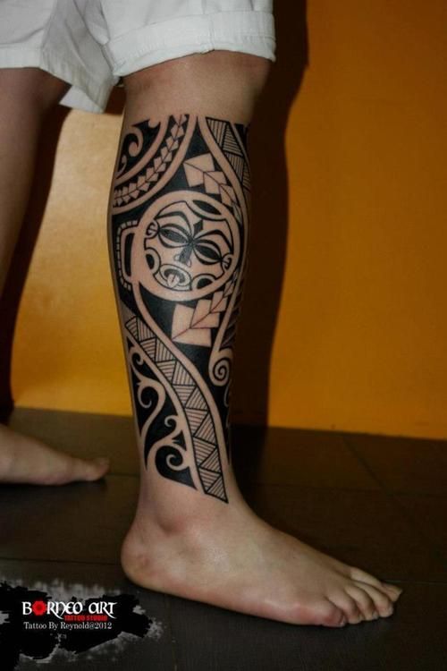 TatuajeTribalPierna14